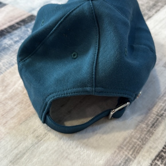 Athleta Baseball Cap Teal Blue Running Hiking Summer Athleisure Adjustable - Picture 3 of 5